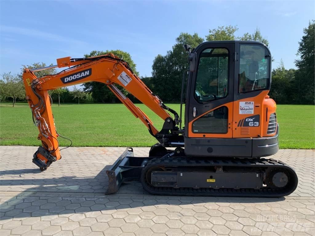 Doosan DX63-3 Мини екскаватори < 7 т