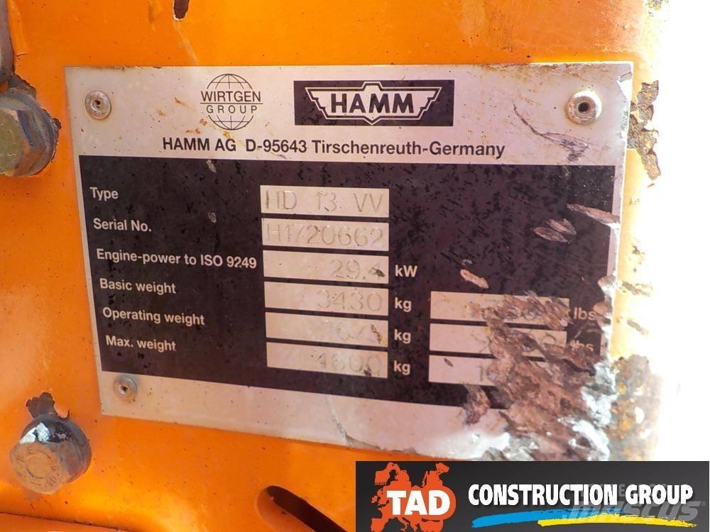 Hamm HD 13 VV Двойни барабанни ролки
