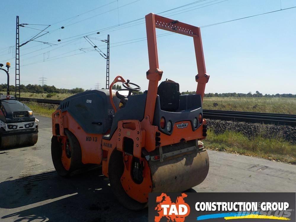 Hamm HD 13 VV Двойни барабанни ролки
