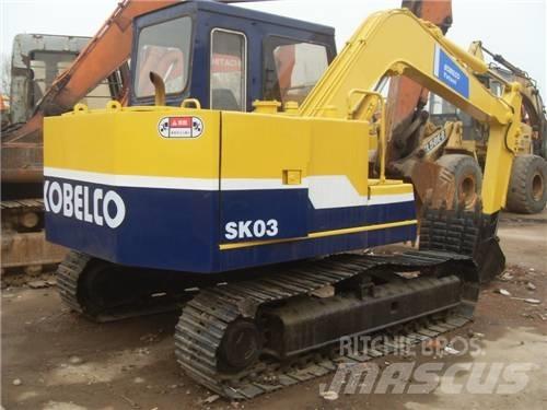 Kobelco SK03 Мини екскаватори < 7 т