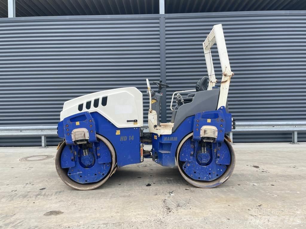 Hamm HD 14 VV Двойни барабанни ролки
