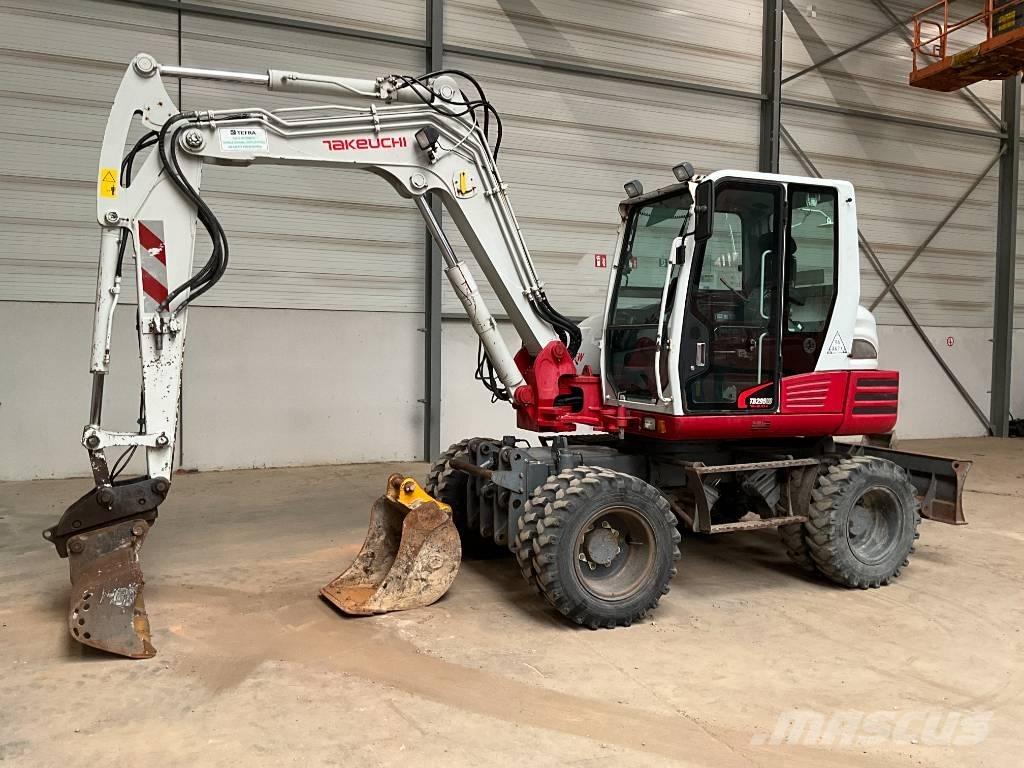 Takeuchi TB 295 W Колесни екскаватори