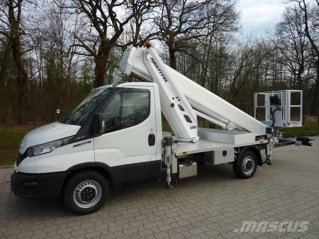 Multitel MTE 270 EX Моторизирани платформи с талига