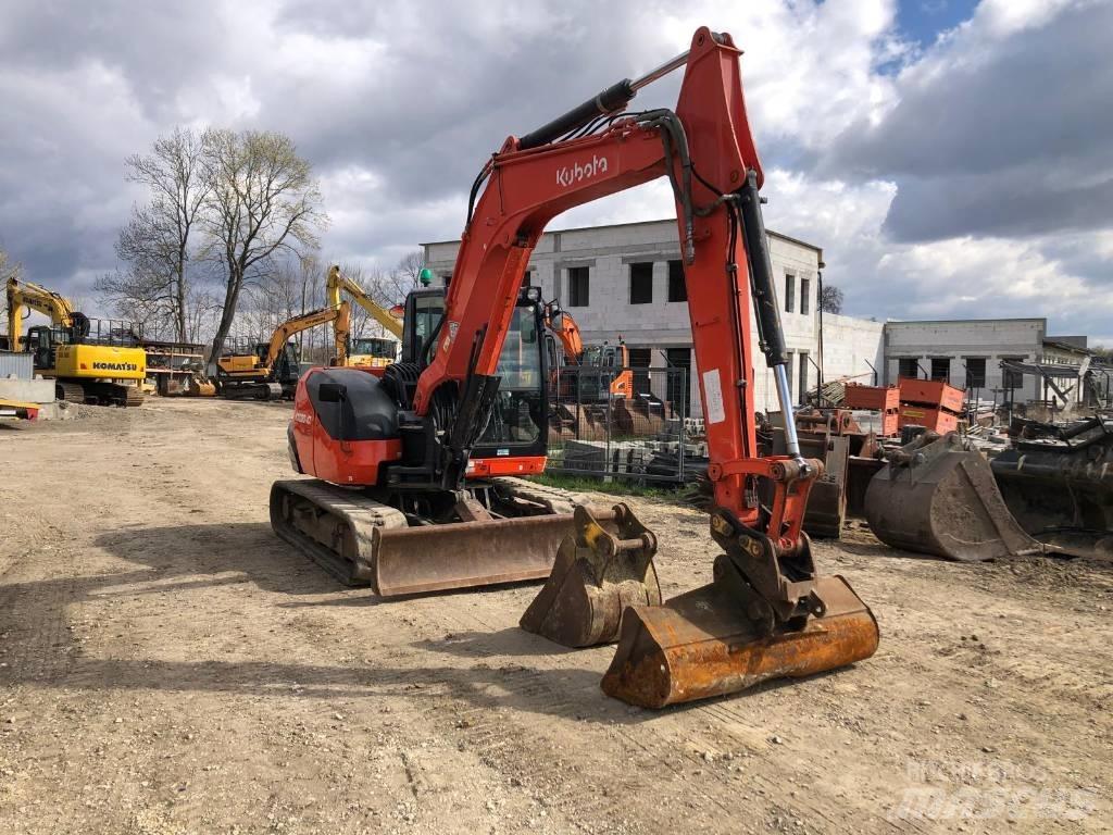 Kubota KX 080-4 Верижен екскаватор