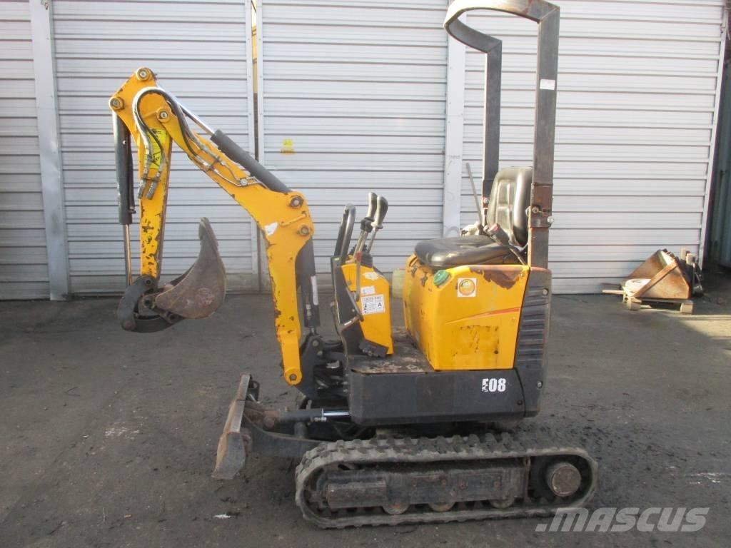 Bobcat E 08 Мини екскаватори < 7 т