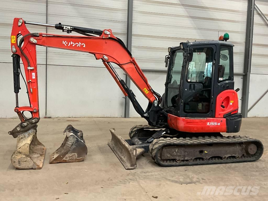 Kubota U 55-4 Мини екскаватори < 7 т