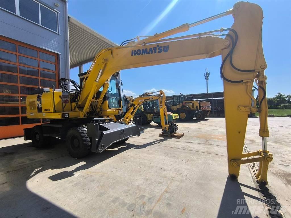 Komatsu PW 180-7 Колесни екскаватори