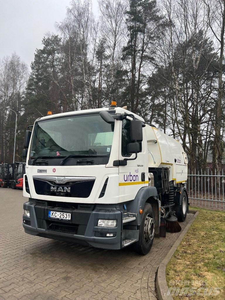 MAN TGM 15.250 Автоматични метачки с четки