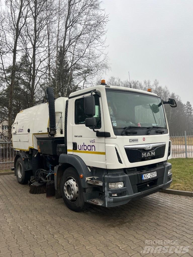 MAN TGM 15.250 Автоматични метачки с четки
