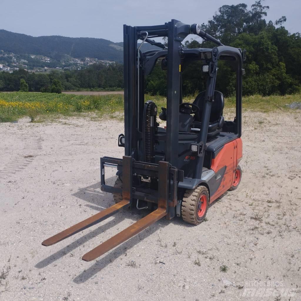 Linde E 16 Електрически вилични кари-повдигачи