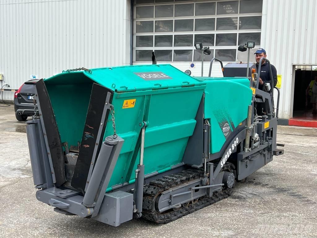 Vögele Super 800 Машини за асфалт