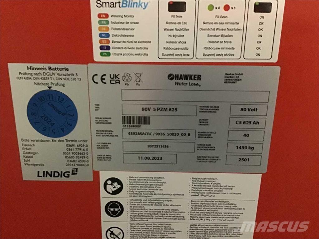 Linde E35L Електрически вилични кари-повдигачи