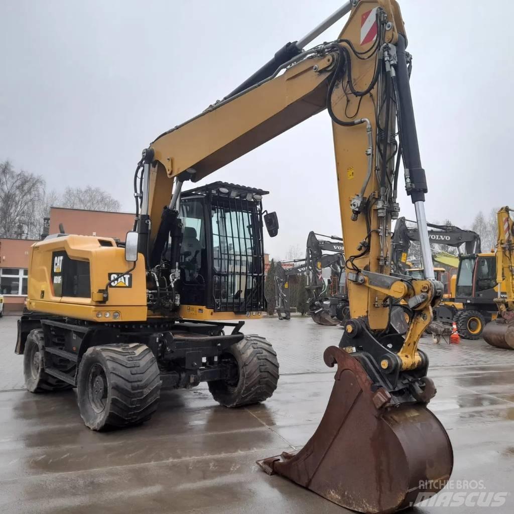 CAT M 318 F Колесни екскаватори