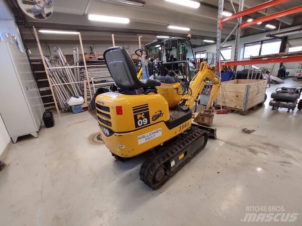 Komatsu PC 09-1 Мини екскаватори < 7 т