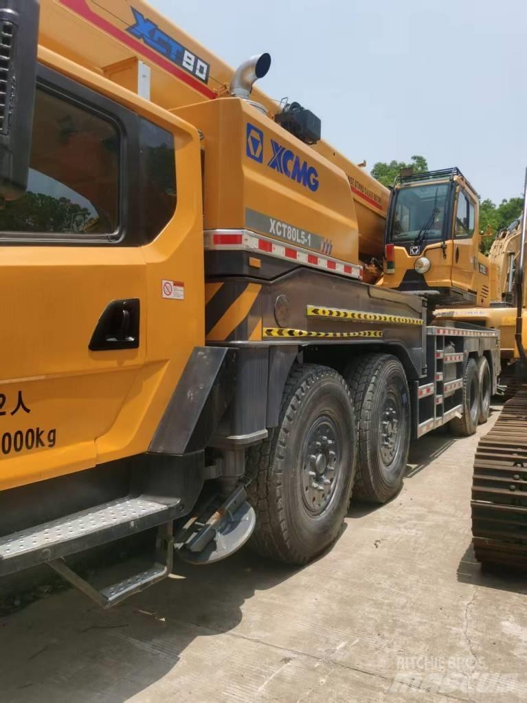 XCMG xct80l5 Всъдеходни кранове