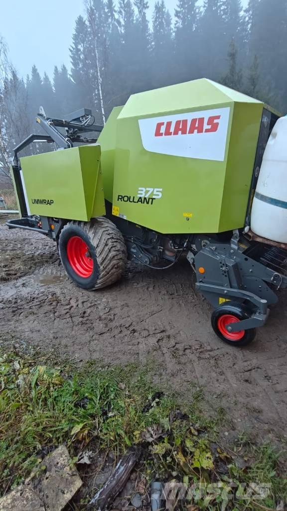 CLAAS 375 Uniwrap Сламопреси за кръгли бали

