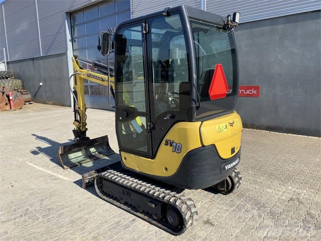 Yanmar SV18 Колесни екскаватори