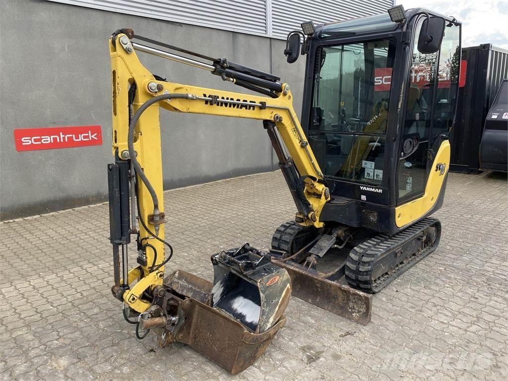 Yanmar SV18 Колесни екскаватори