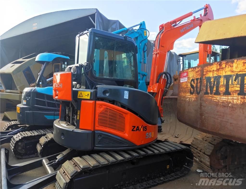 Hitachi ZX55UR Мини екскаватори < 7 т