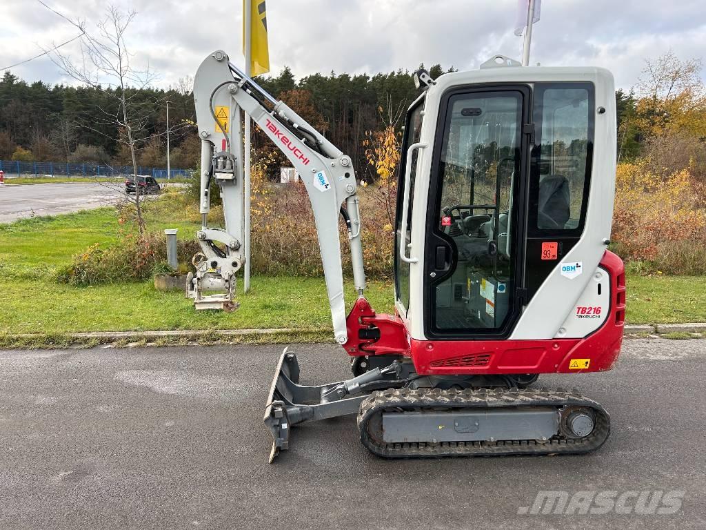 Takeuchi TB 216A V4 Мини екскаватори < 7 т