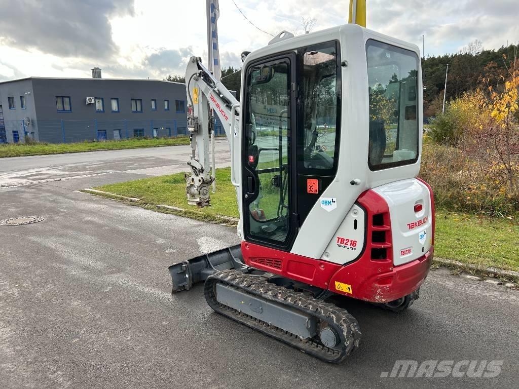 Takeuchi TB 216A V4 Мини екскаватори < 7 т