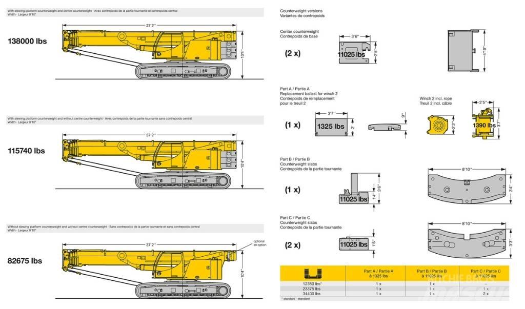 Liebherr LTR1060 Верижни кранове
