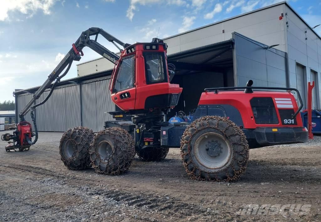 Komatsu 931 Харвестери