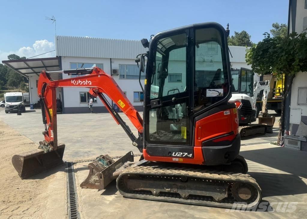Kubota U 27-4 Мини екскаватори < 7 т