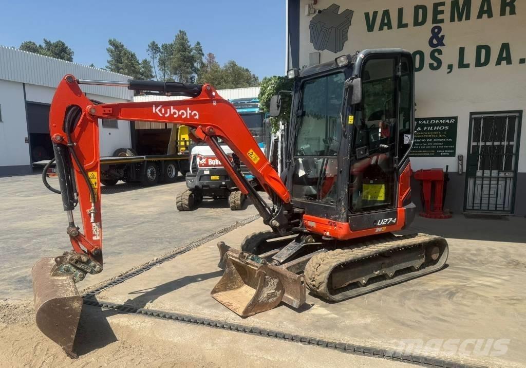 Kubota U 27-4 Мини екскаватори < 7 т