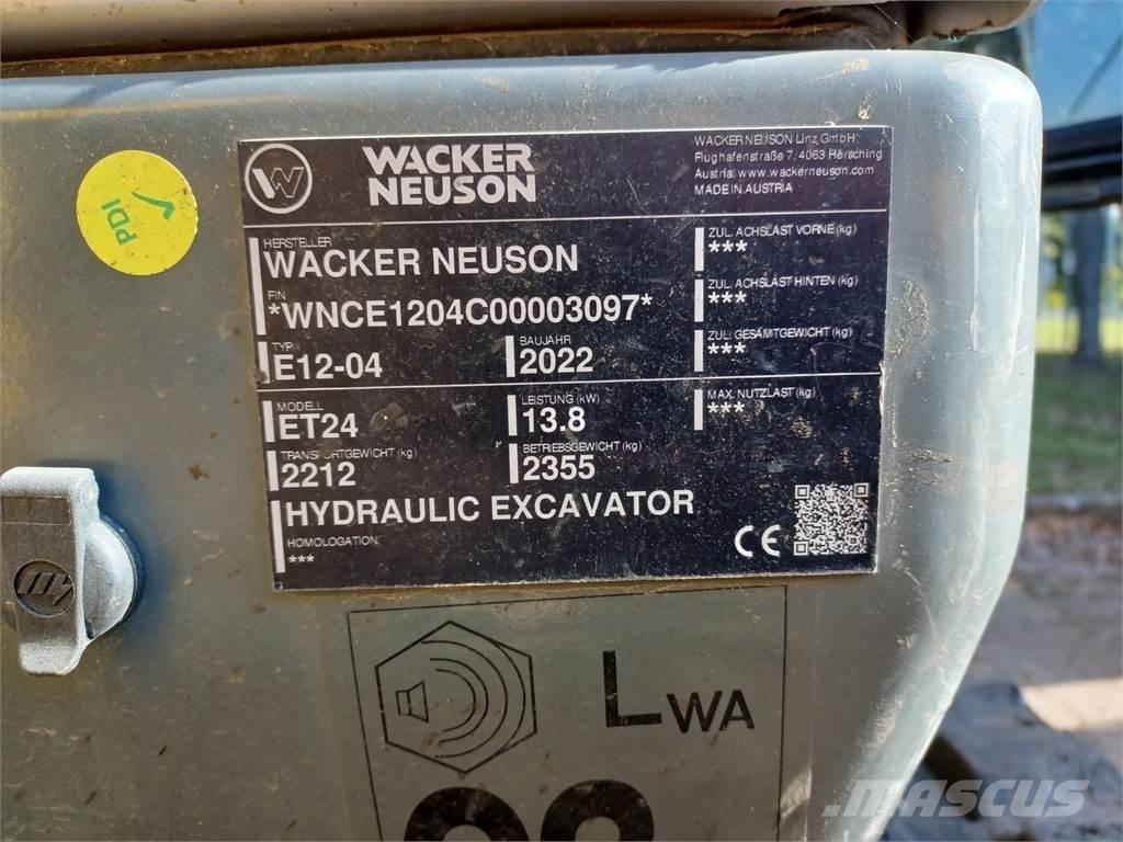 Wacker Neuson ET24 Верижен екскаватор