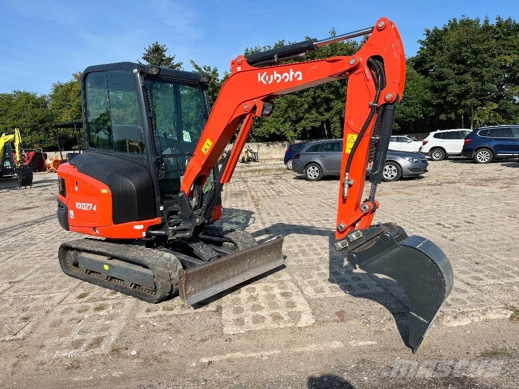 Kubota KX 027-4 Мини екскаватори < 7 т