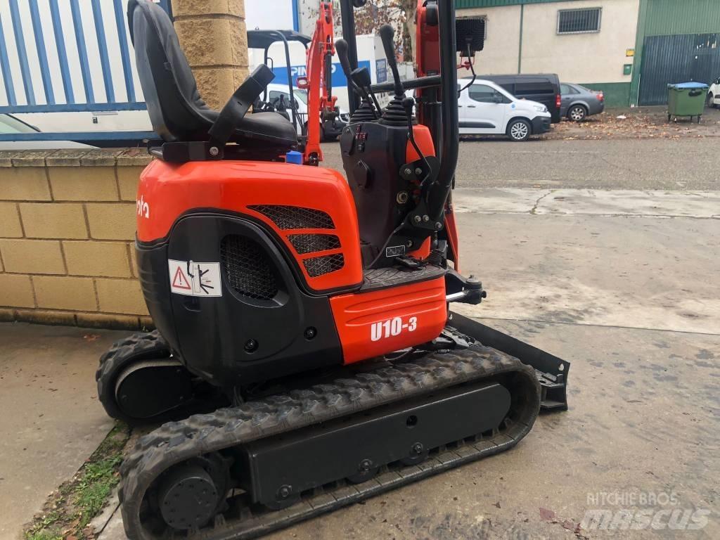 Kubota U 10-3 Мини екскаватори < 7 т