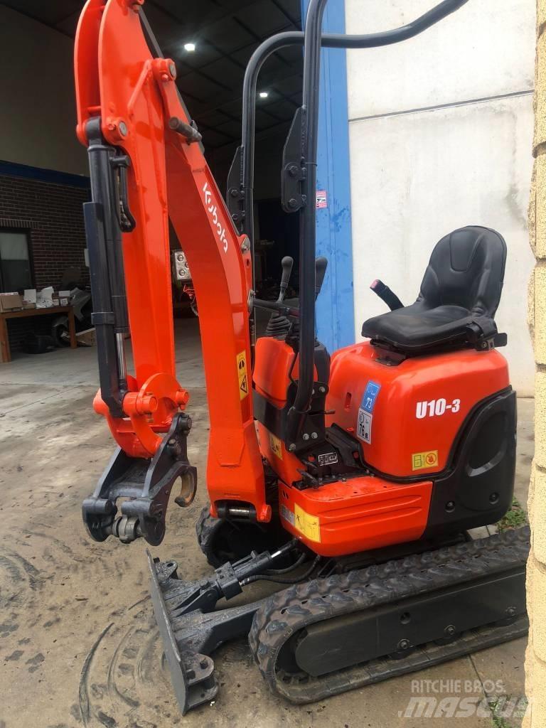 Kubota U 10-3 Мини екскаватори < 7 т