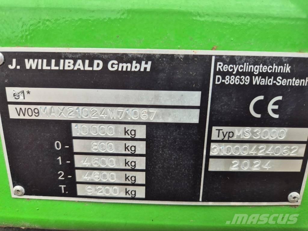 Willibald Minishark Шредери за отпадъци
