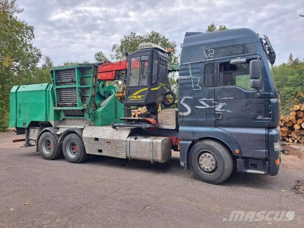 MAN TGA 26.530 Дробилки за клони