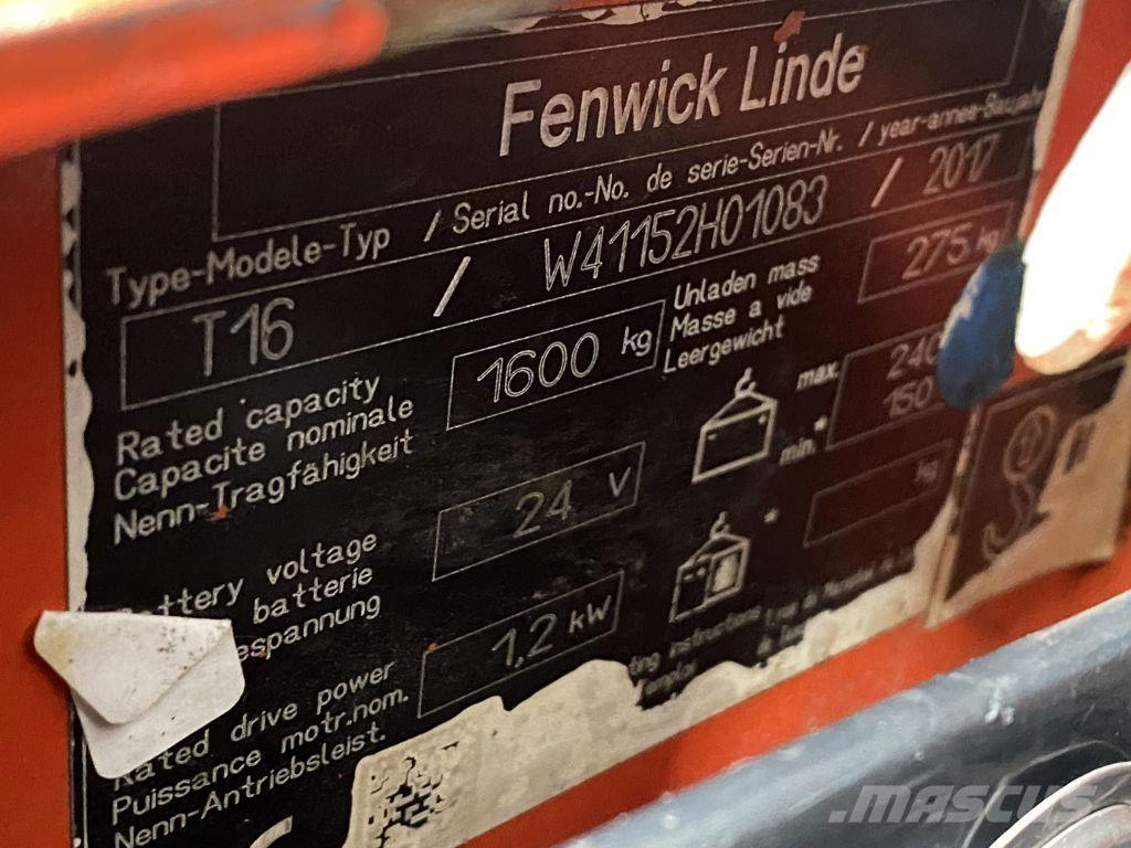 Linde T16 Нископовдигач