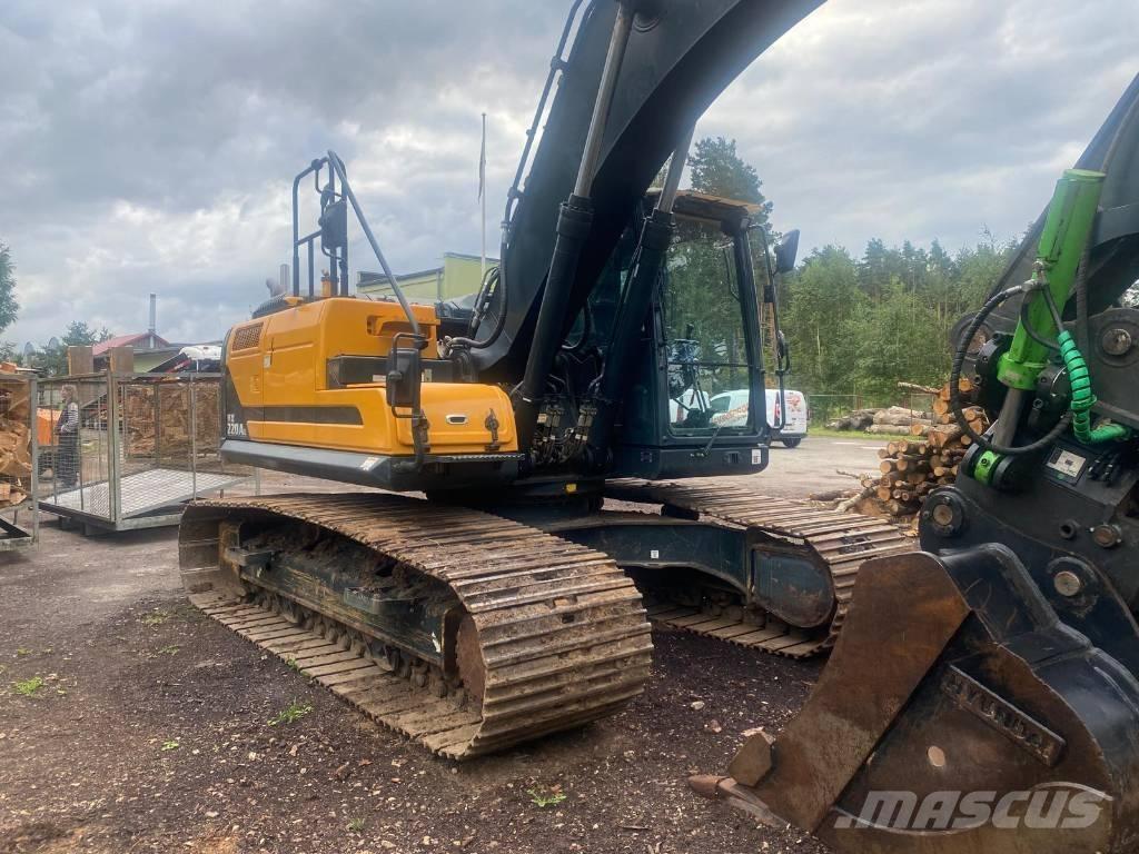 Hyundai HX 220 AL Верижен екскаватор