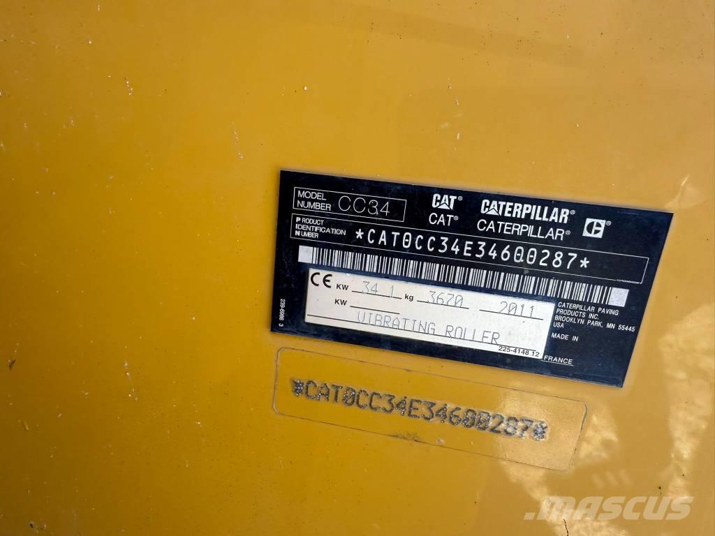 CAT CC 34 Комбинирани ролки
