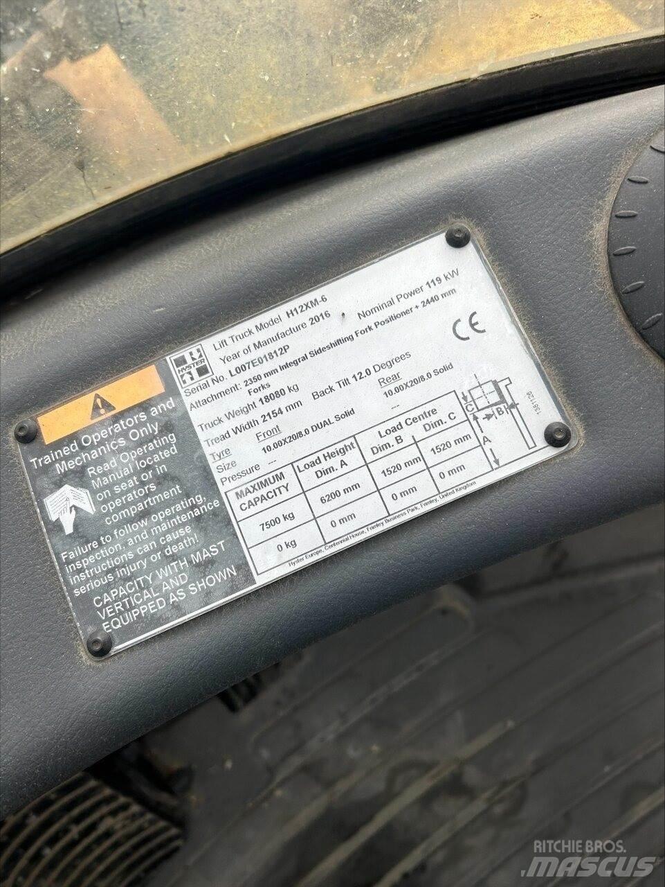 Hyster H12.00XM6 Дизелови камиони