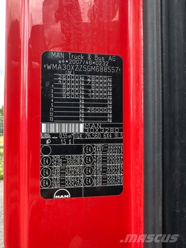 MAN TGX 26.560 6x4 Влекачи