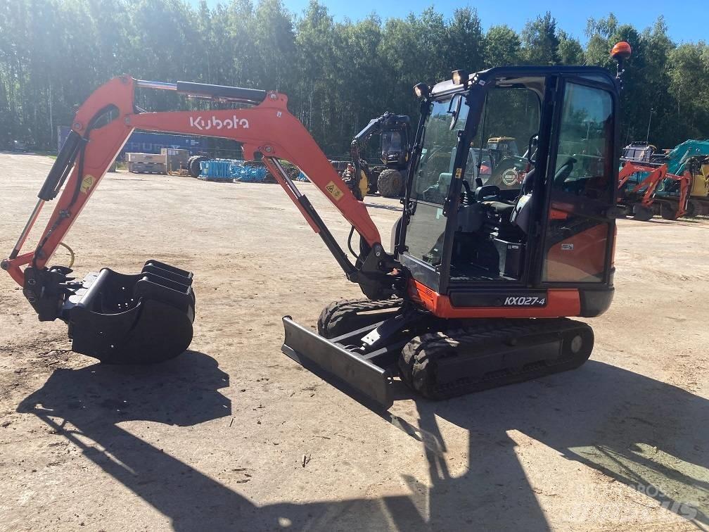 Kubota KX027-4 Мини екскаватори < 7 т