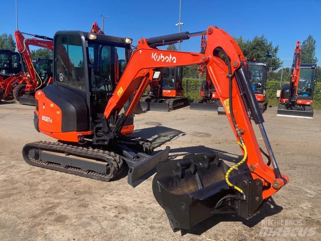 Kubota KX027-4 Мини екскаватори < 7 т