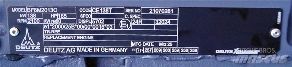 Deutz AG BF6M2013C Двигатели