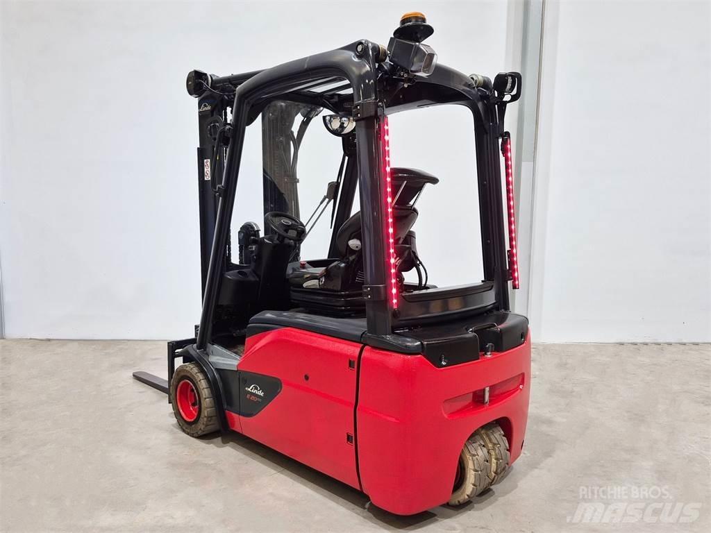 Linde E20L 02 386 Електрически вилични кари-повдигачи