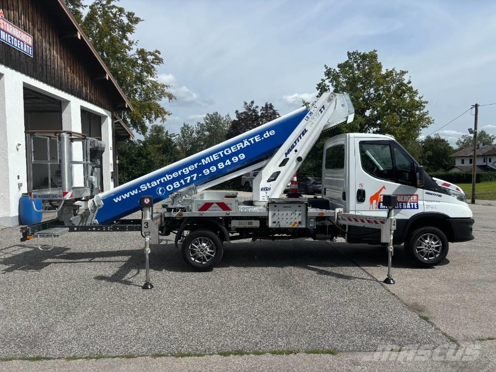 Multitel MTE 270 EX Моторизирани платформи с талига