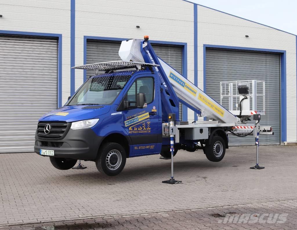 Multitel MTE 230 EX Моторизирани платформи с талига