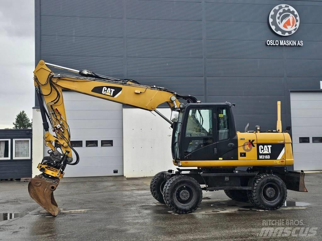 CAT M 316 D Колесни екскаватори