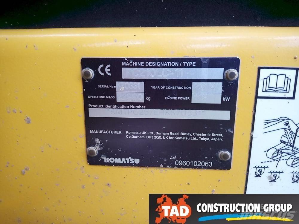 Komatsu PC210LC-11 Верижен екскаватор