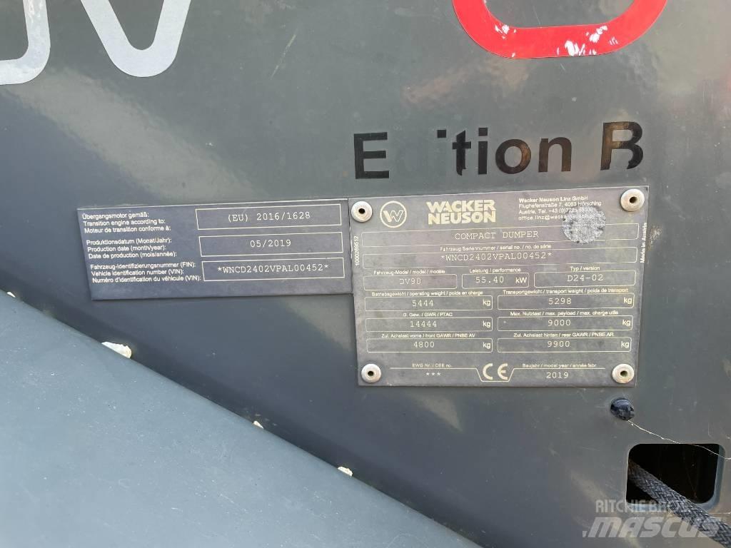 Wacker Neuson DV 90 Странични самосвали