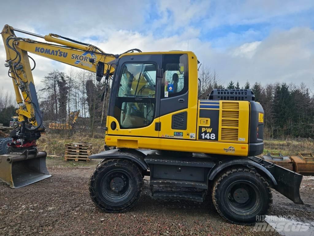 Komatsu PW148-8 Колесни екскаватори